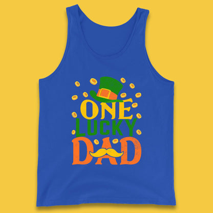 One Lucky Dad Patrick's Day Tank Top