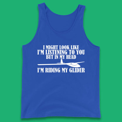 In My Head I'm Riding My Glider Tank Top