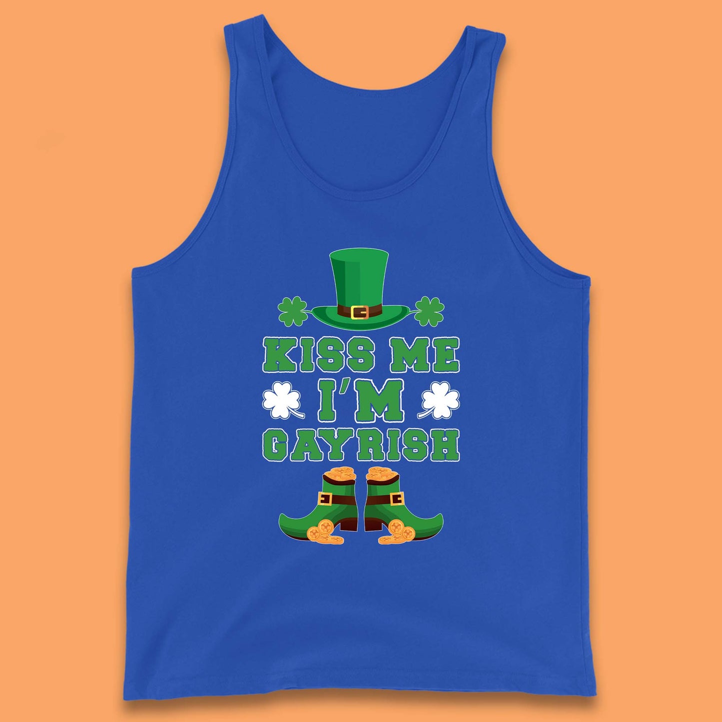 Kiss Me I'm Gayrish Tank Top