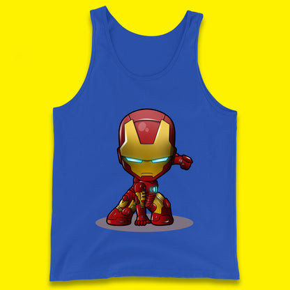 Marvel Avenger Iron Man Movie Character Ironman Costume Superhero Marvel Comics Tank Top