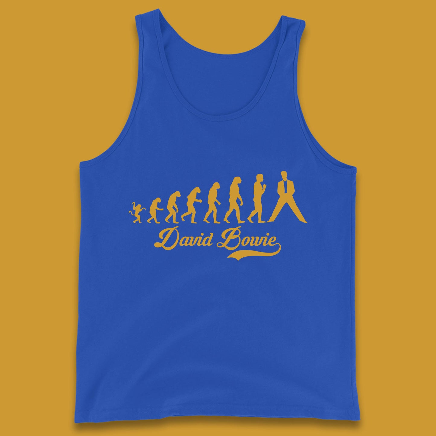 David Bowie Human Evolution Tank Top