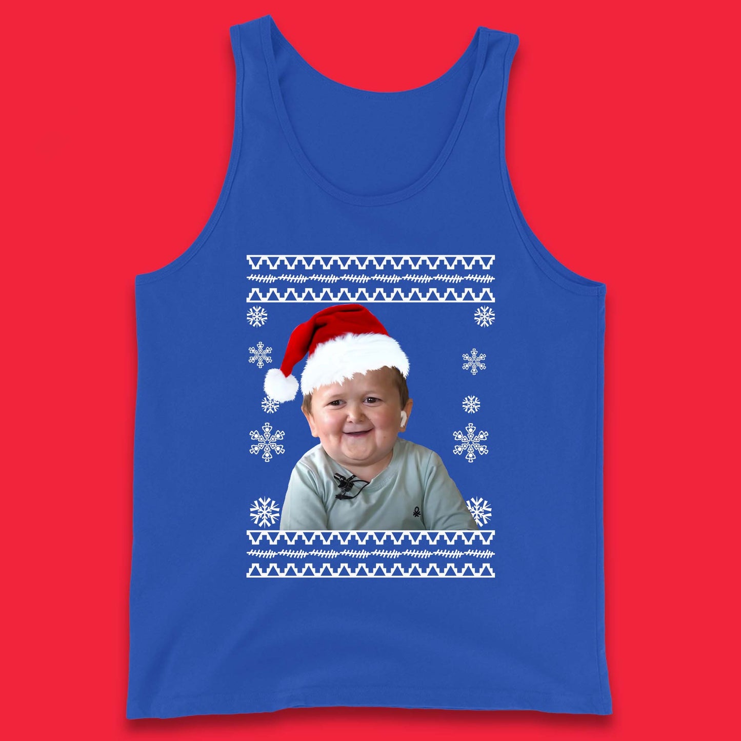 Santa Hasbulla Magomedov Christmas Tank Top