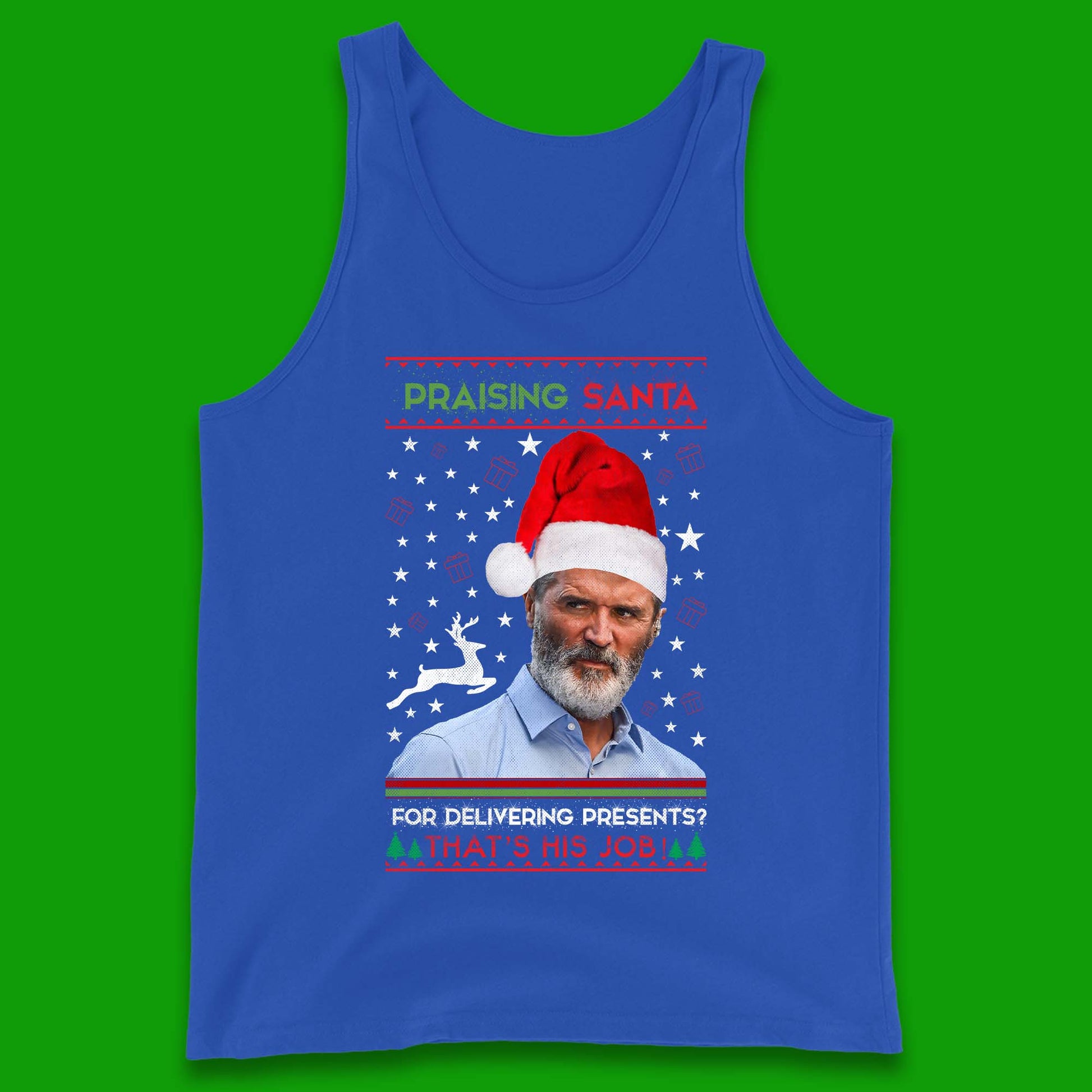 roy keane christmas tank top