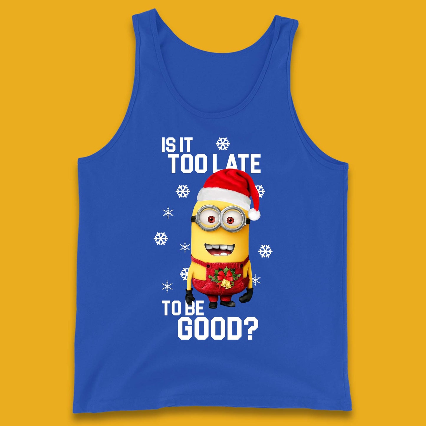 Minion Christmas Tank Top