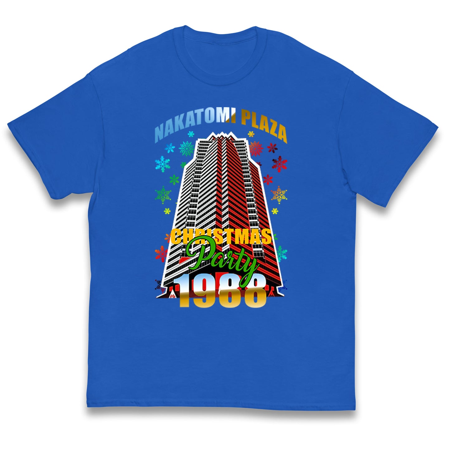 nakatomi plaza christmas t shirt