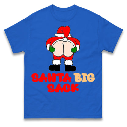 Christmas Santa Big Sack T Shirt