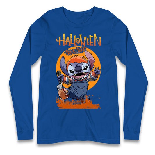 Lilo And Stitch Halloween Long Sleeve T Shirt