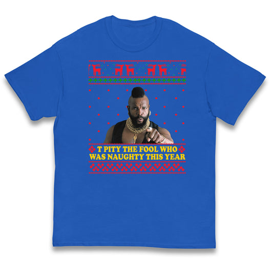 mr t christmas t shirt