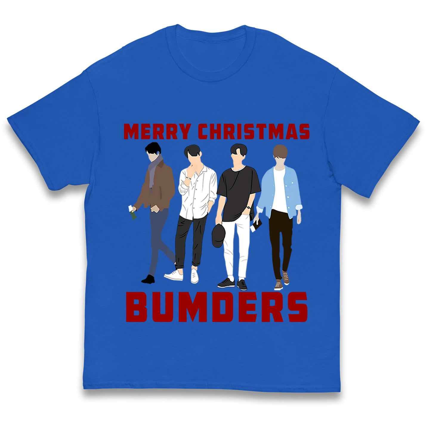 Merry Christmas Bumders The Inbetweeners Kids T Shirt