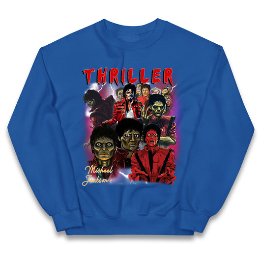 Michael Jackson Thriller Halloween Bootleg Kids Jumper