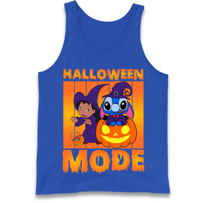 Lilo And Stitch Halloween Mode Tank Top