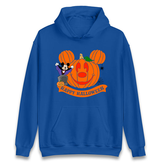 Mickey Mouse Horror Happy Halloween Unisex Hoodie