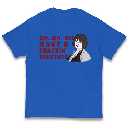 Oh My Crackin Christmas Nessa Gavin And Stacey Kids T Shirt