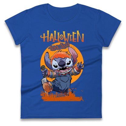 Lilo And Stitch Halloween Womens t shirts