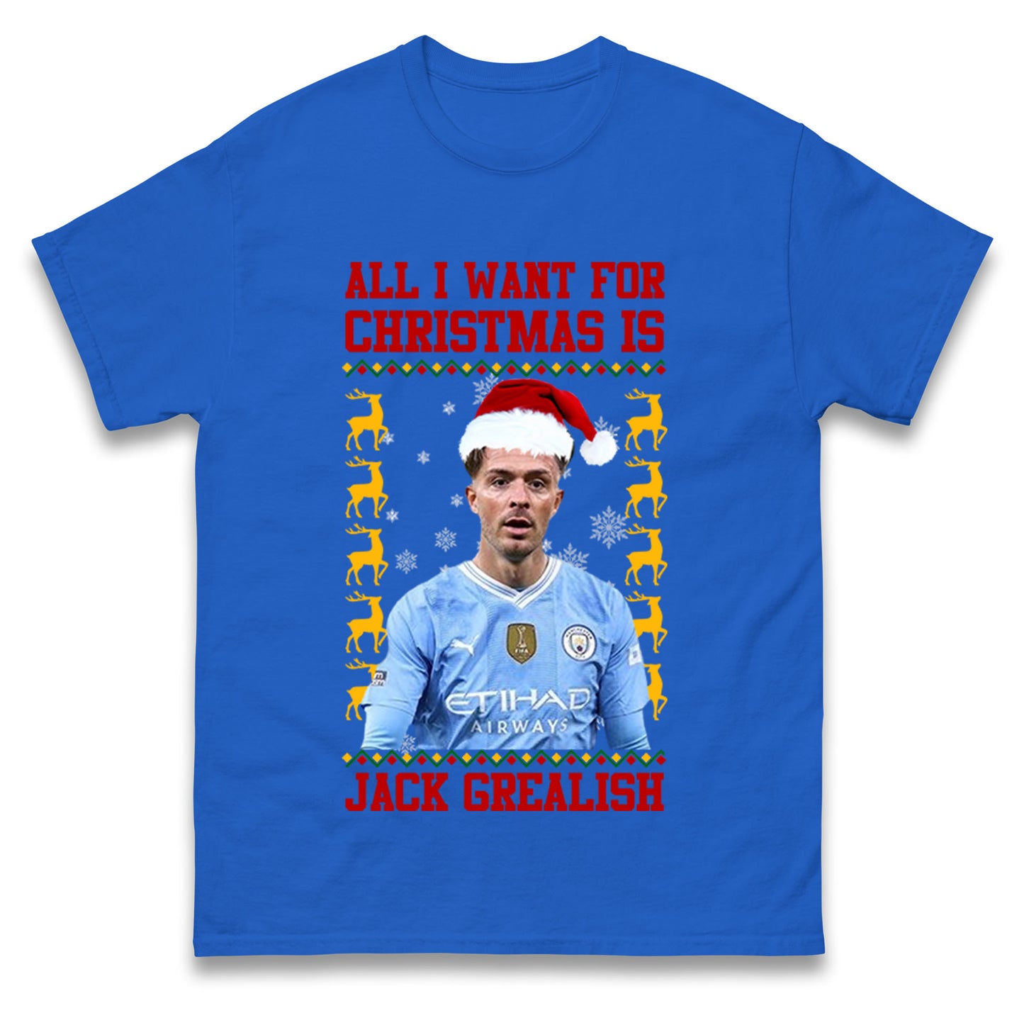 Jack Grealish Christmas T Shirts