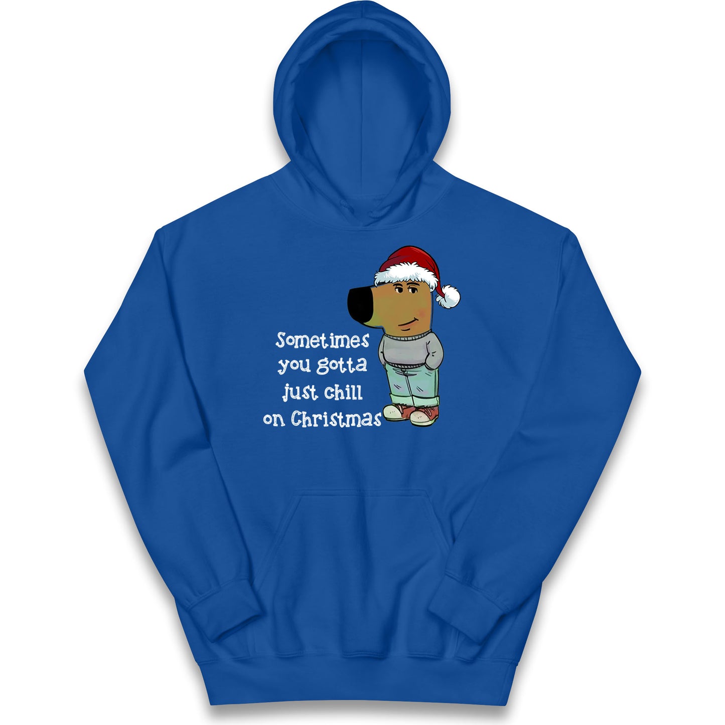 christmas chill guy hoodie