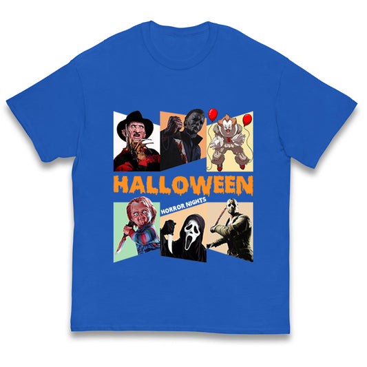 Horror Characters Halloween Horror Nights Kids T Shirt