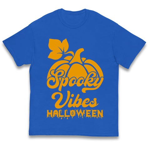 Spooky Vibes Halloween Kids T Shirt