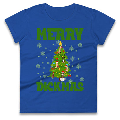 Merry Dickmas Funny Christmas T Shirt