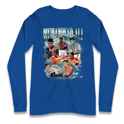 Muhammad Ali The Greatest Bootleg Long Sleeve T Shirt