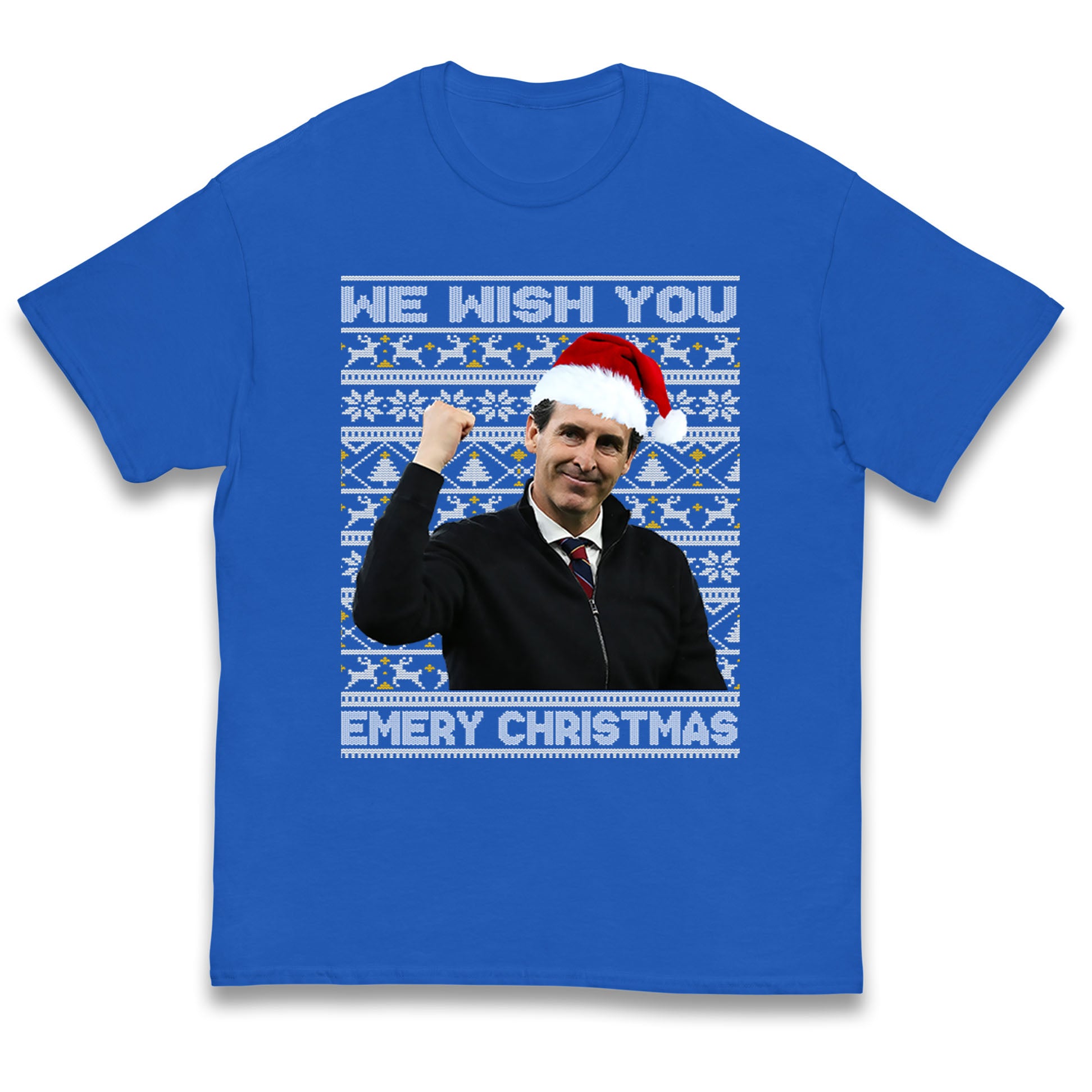 unai emery christmas t shirt