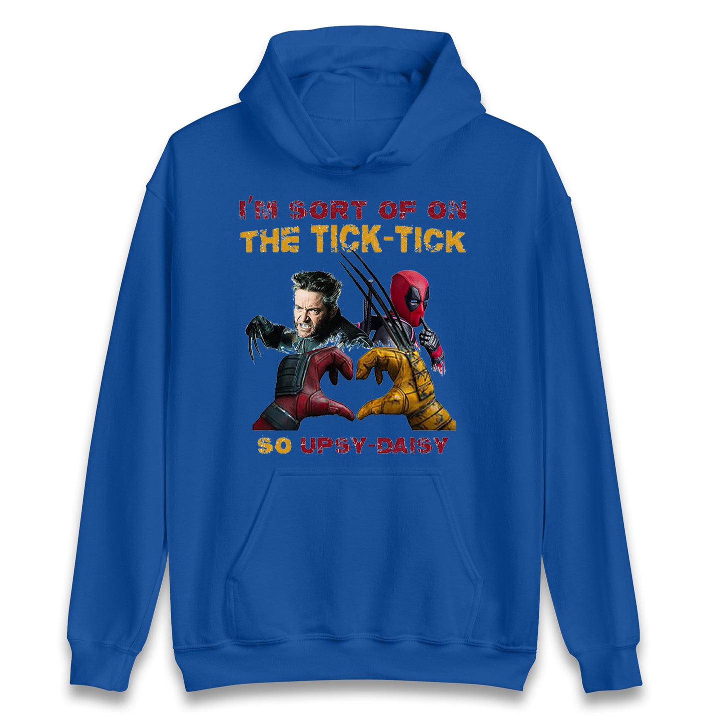 I'm Sort of on The Tick Tick so Upsy Daisy Unisex Hoodie