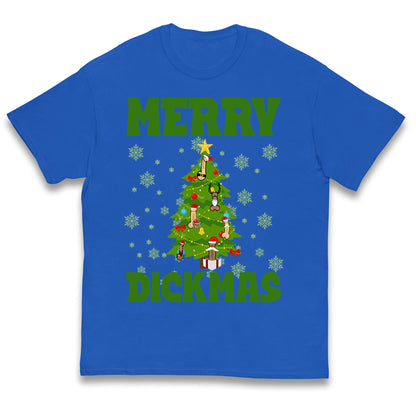 Merry Dickmas Funny Christmas T Shirt