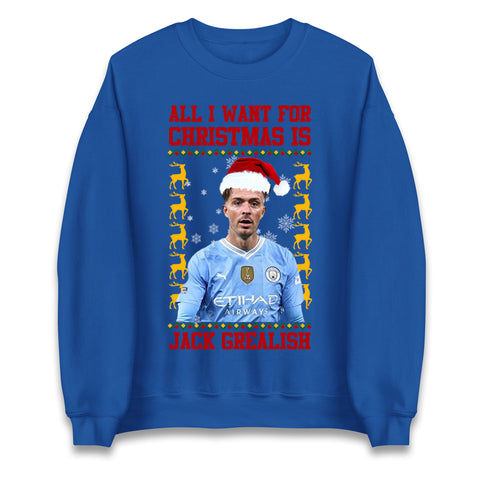 Jack Grealish Christmas Unisex Sweatshirt