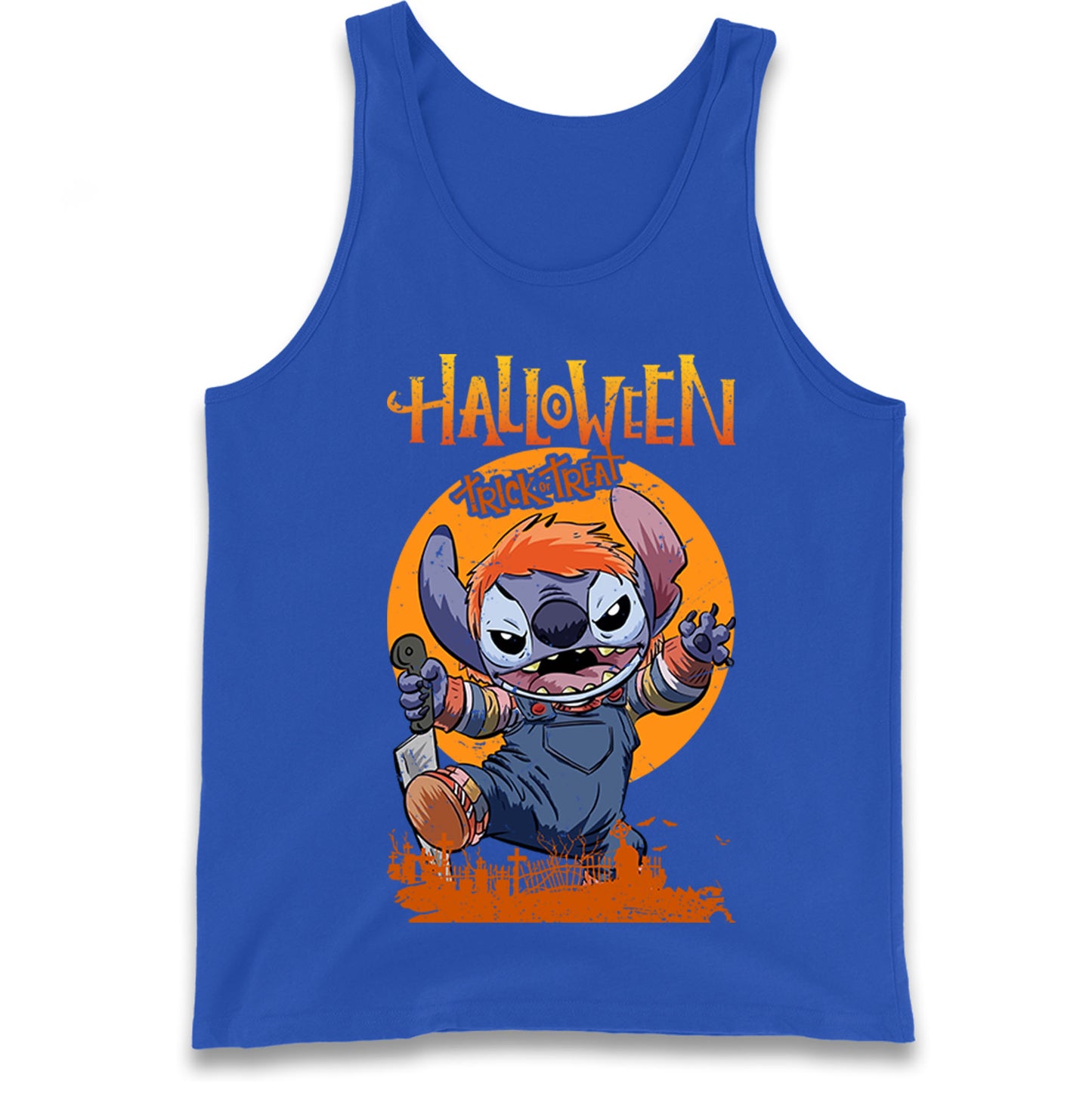 Lilo And Stitch Halloween Tank Top