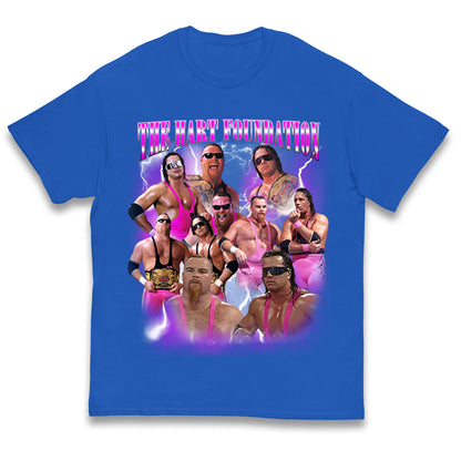 The Hart Foundation Bootleg Kids T Shirt