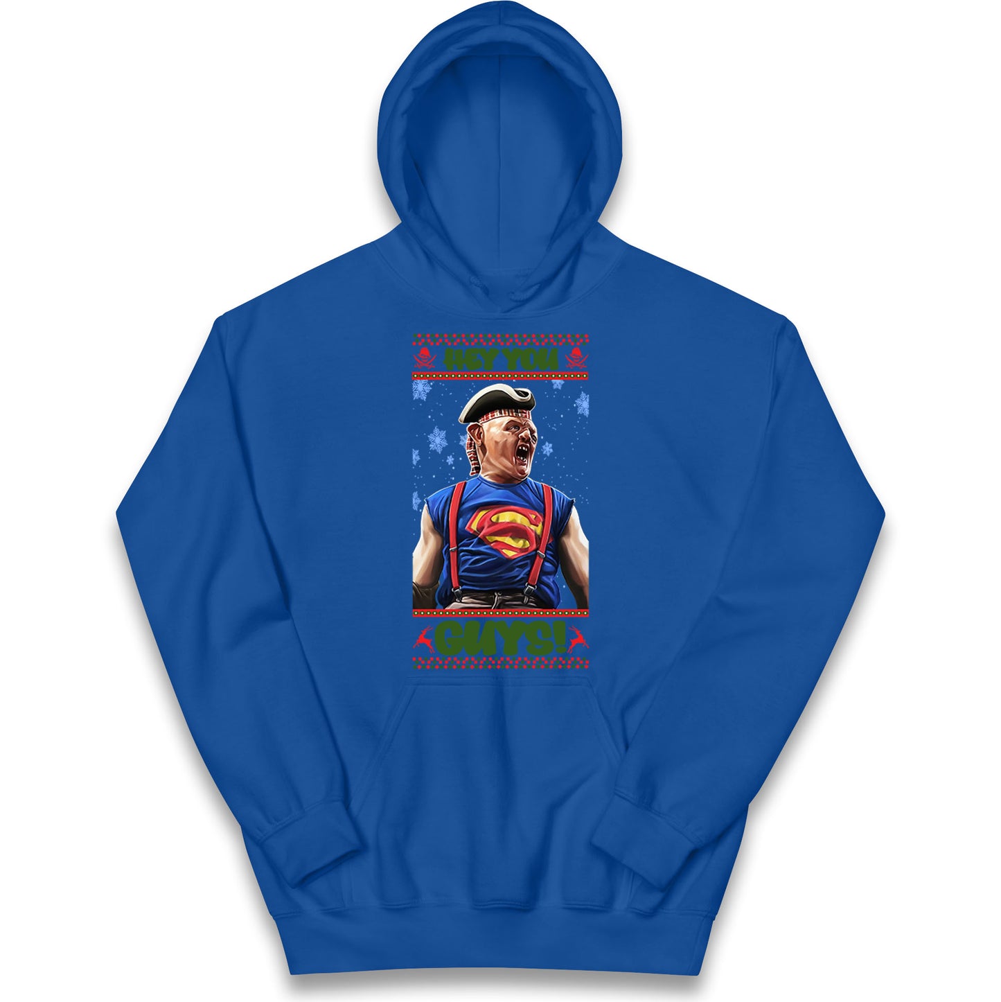 Christmas John Matuszak Sloth The Goonies Kids Hoodie