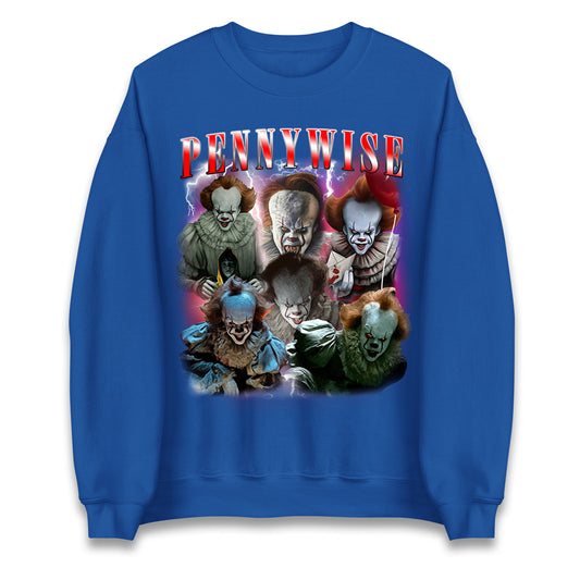 The Clown Pennywise Scary Halloween Bootleg Unisex Sweatshirt