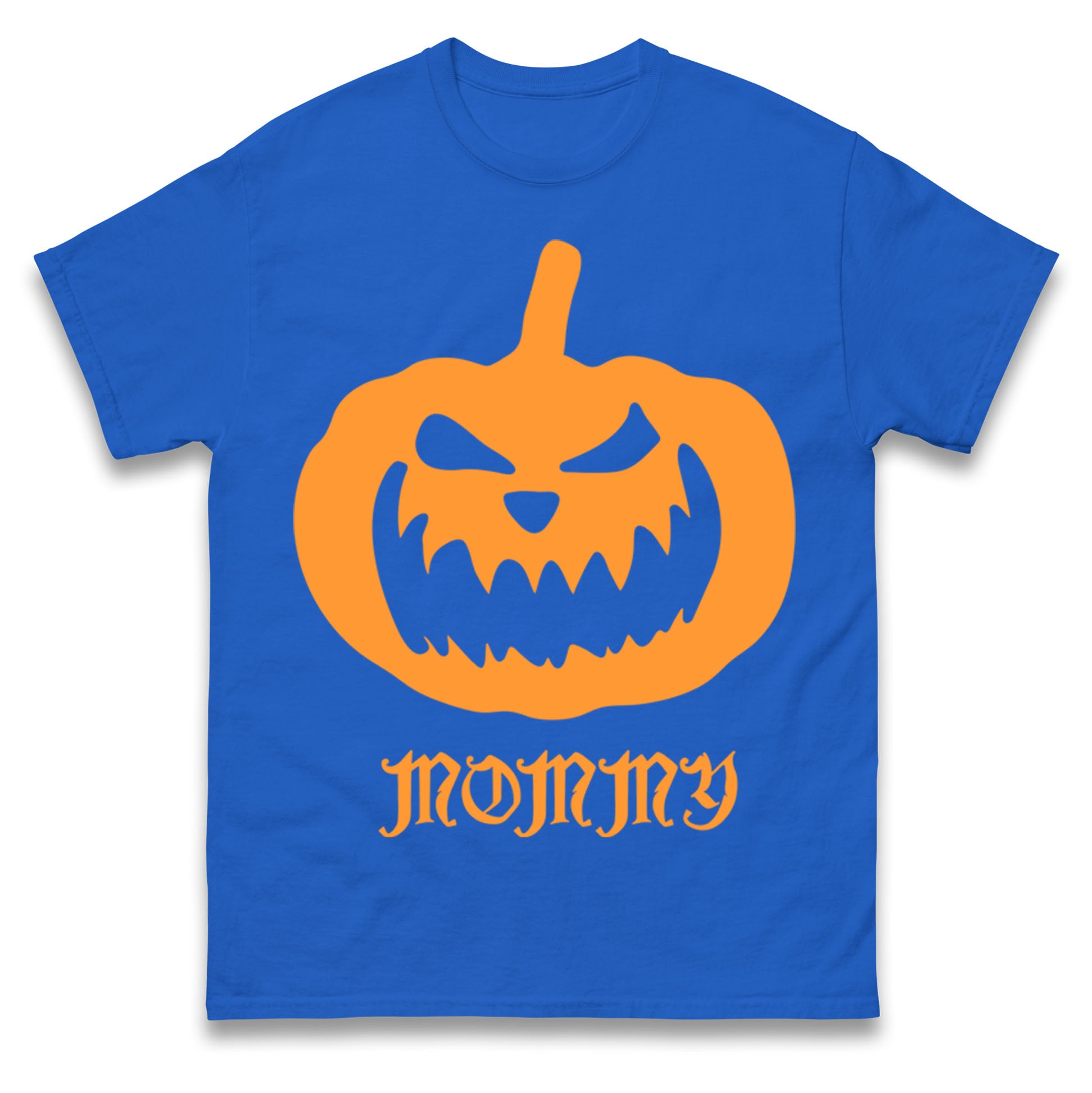 Scary Pumpkin Mommy T Shirts