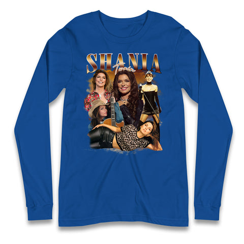 Shania Twain Bootleg Long Sleeve T Shirt