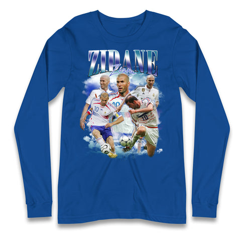 Zinedine Zidane Long Sleeve T Shirt