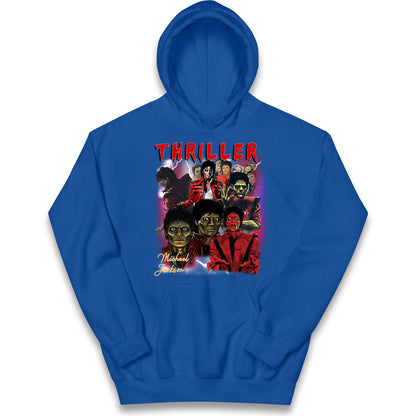 Michael Jackson Thriller Halloween Bootleg Kids Hoodie