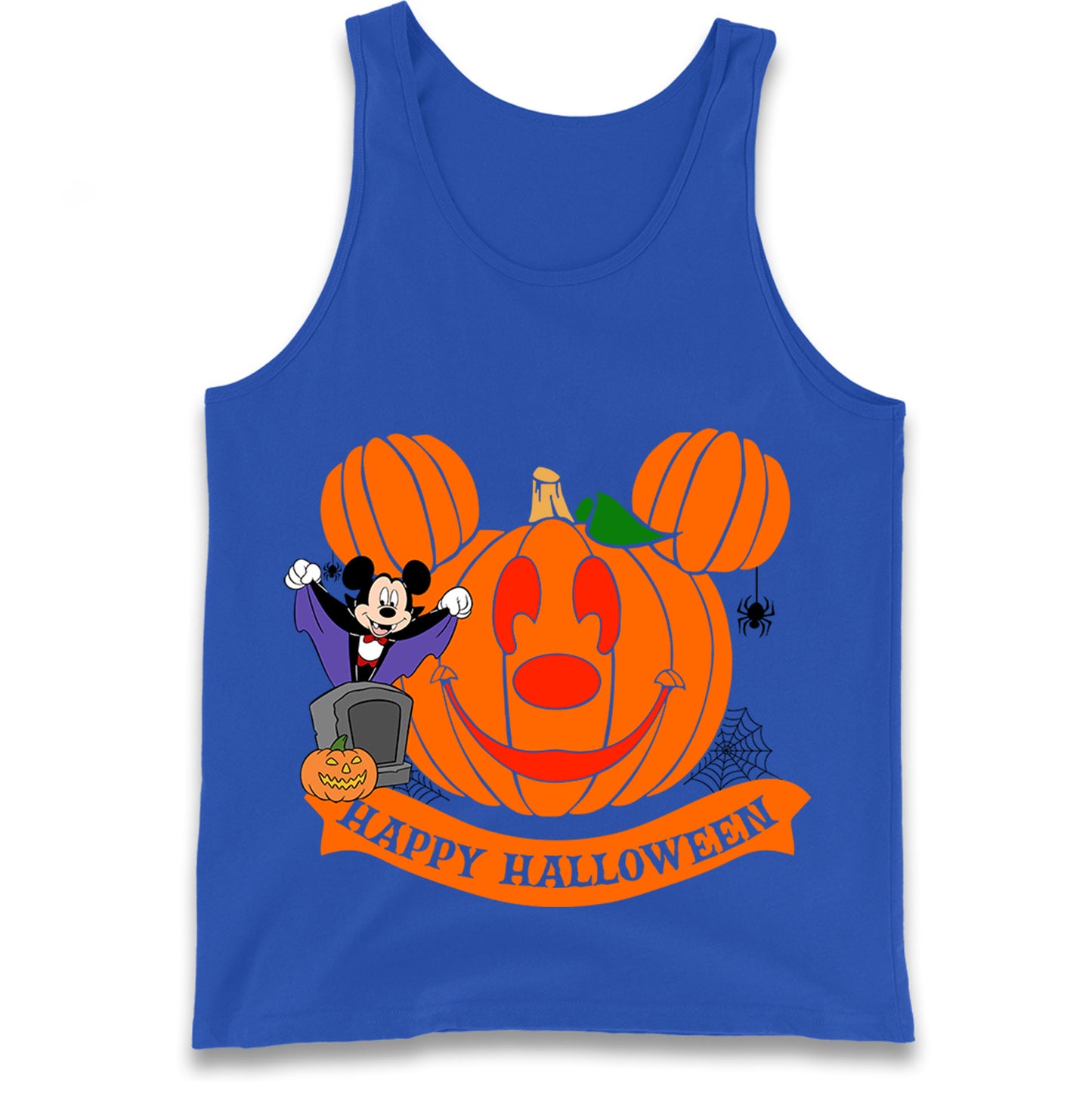 Mickey Mouse Horror Happy Halloween Tank Top