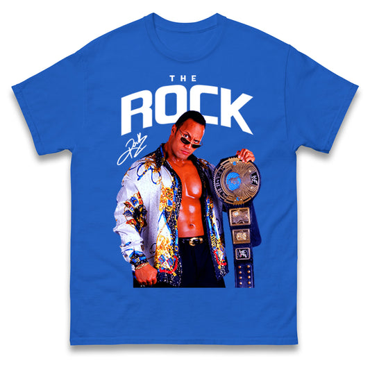 The Rock wwe Bootleg T Shirts