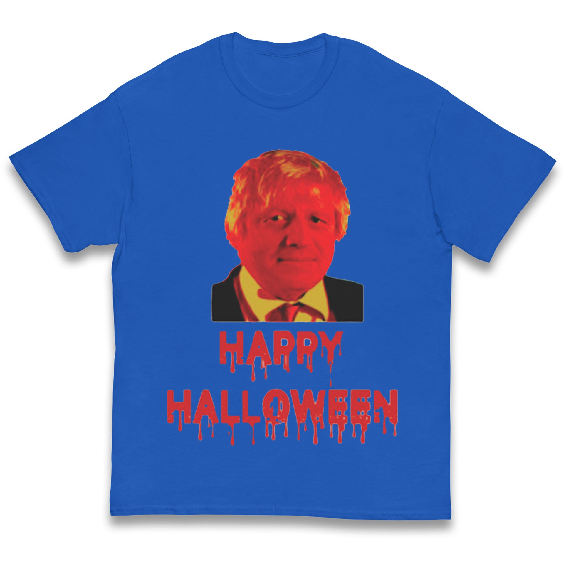 Boris Johnson Happy Halloween T Shirt
