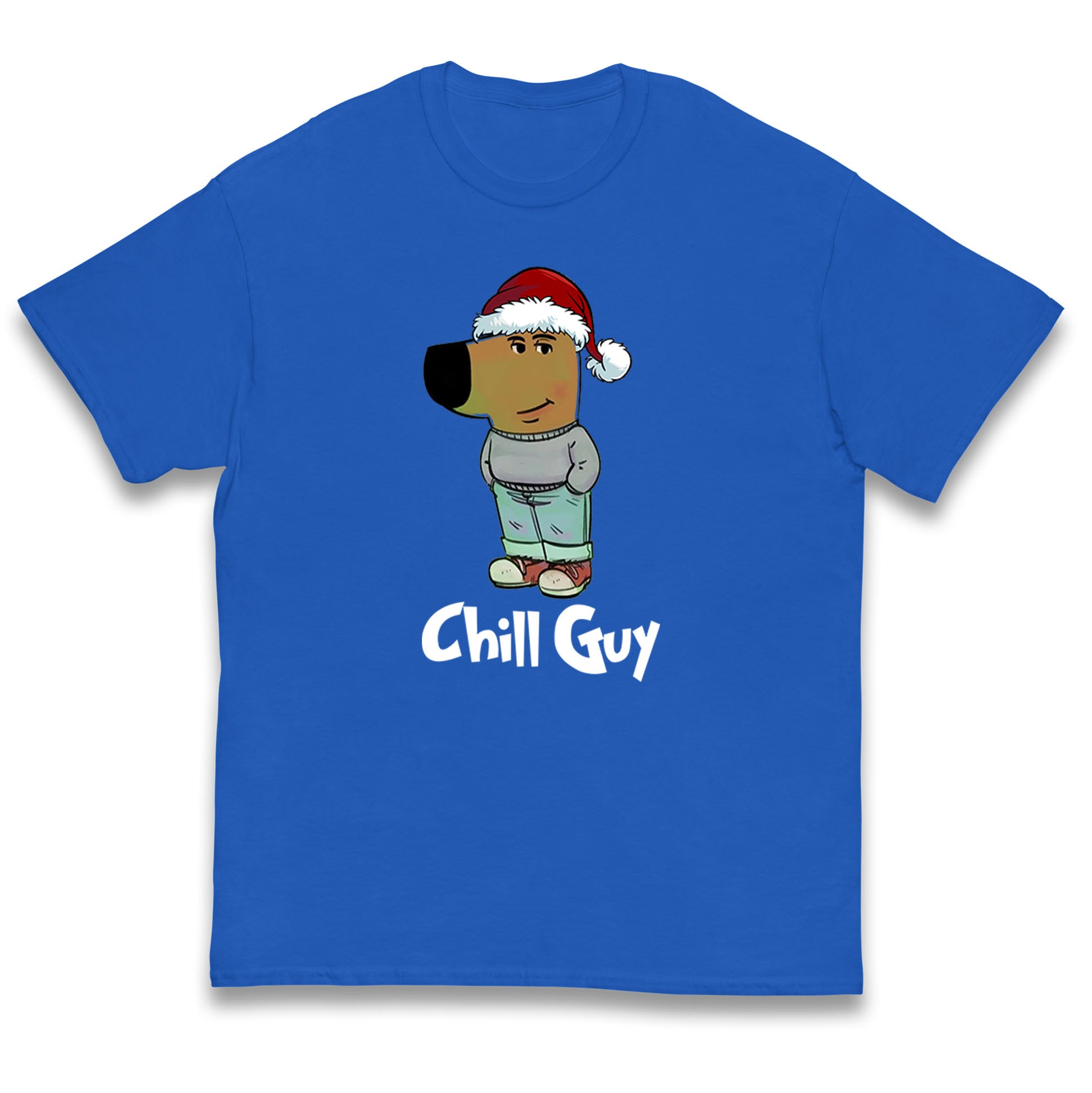 chill guy christmas t shirt