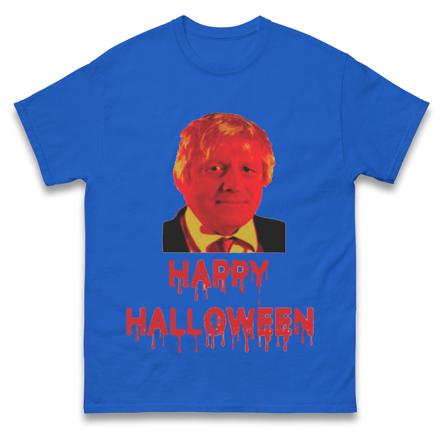 Boris Johnson Happy Halloween T Shirt
