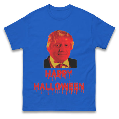 Boris Johnson Happy Halloween T Shirt
