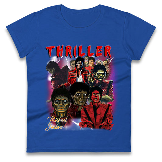 Michael Jackson Thriller Halloween Bootleg Womens t shirt