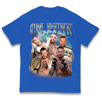 Cm Punk Bootleg Kids T Shirt