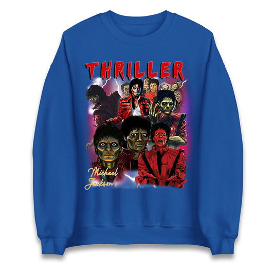 Michael Jackson Thriller Halloween Bootleg Unisex Sweatshirt