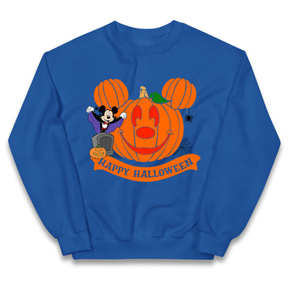 Mickey Mouse Horror Happy Halloween Kids Jumper