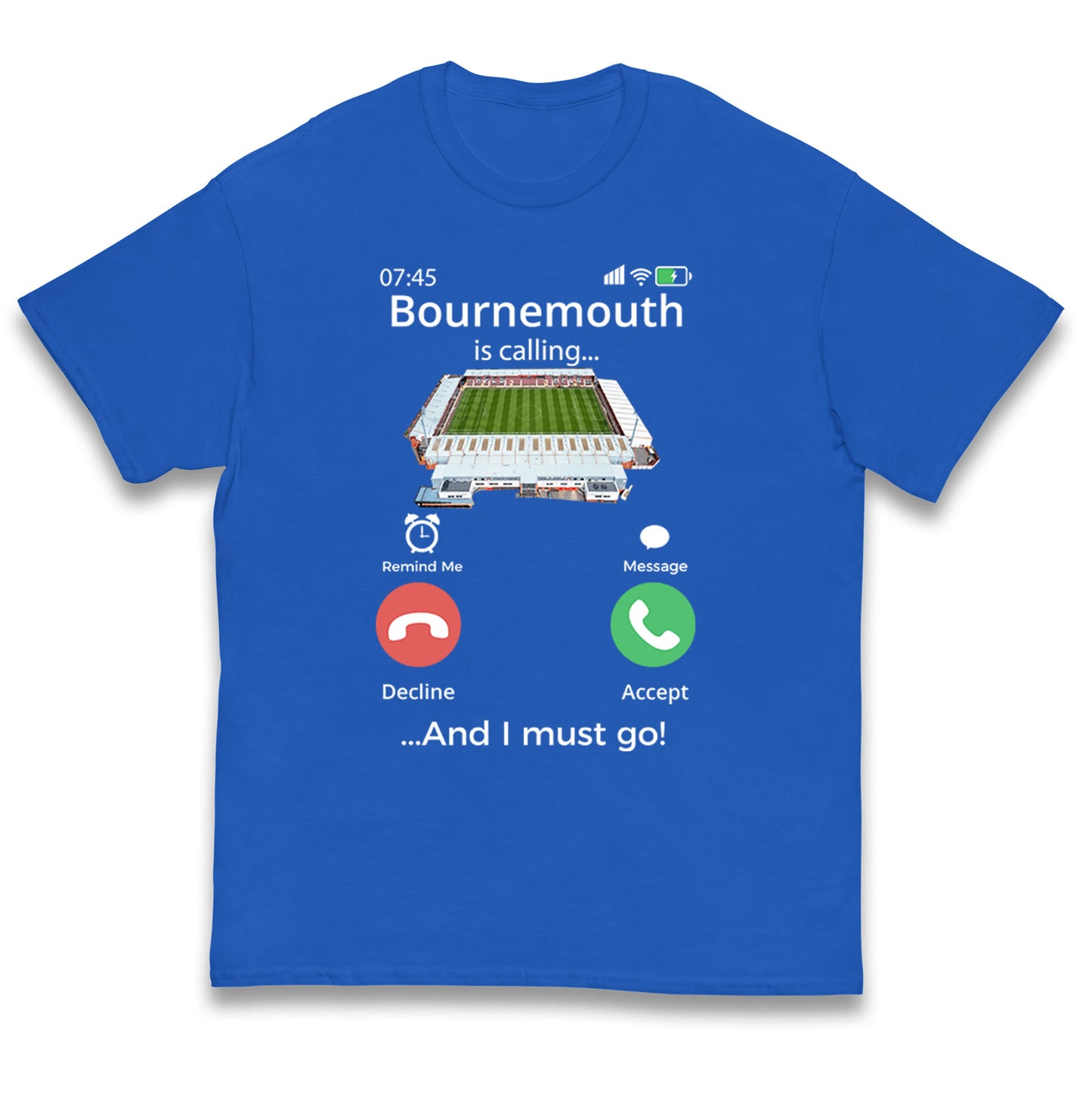 bournemouth fc t shirt