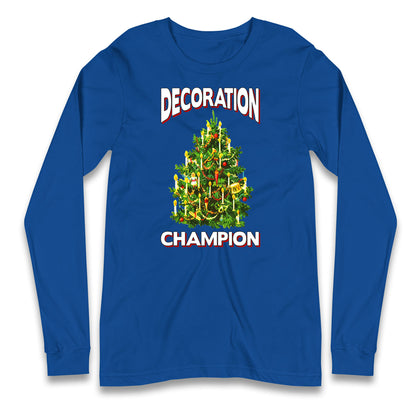 christmas tree long sleeve t shirt