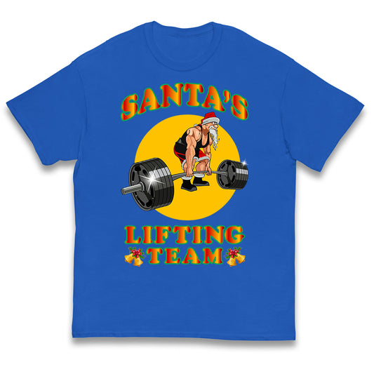 bodybuilding gym christmas t shirt