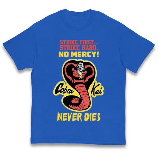 Cobra Kai Never dies Kids T Shirt